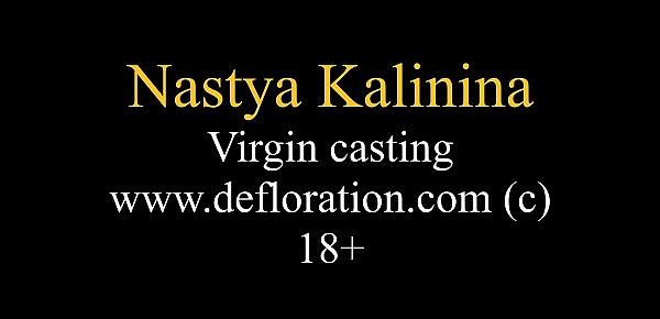  Hot Virgin Babe Nastya First Time Mastubation